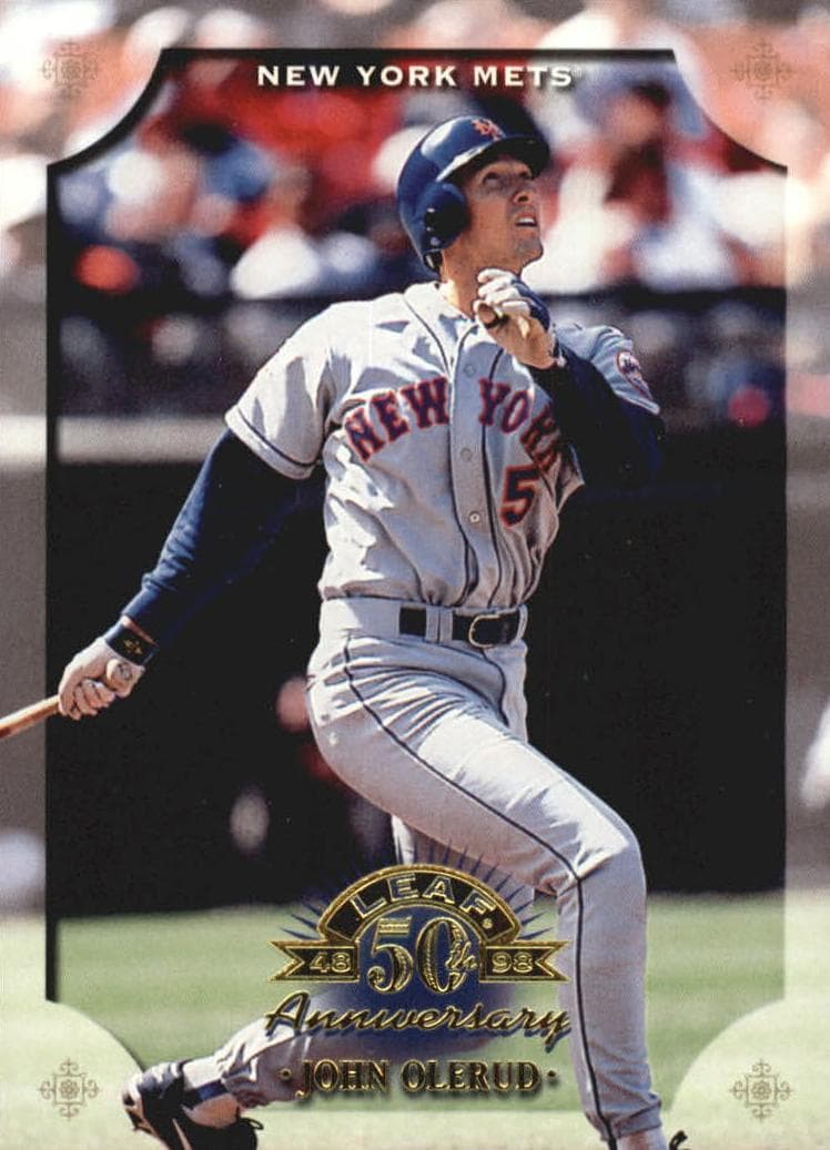 John Olerud 1998 leaf Leaf