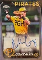 Nick Gonzales 2024 topps Topps Chrome