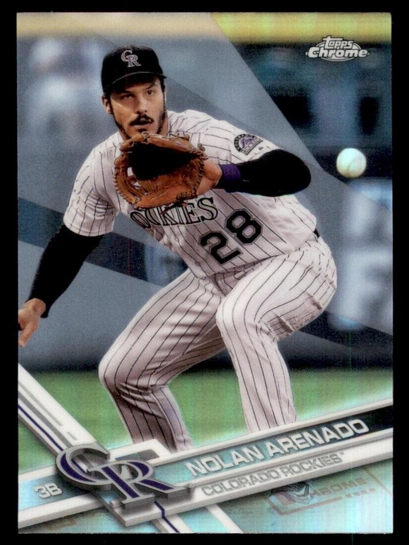 Nolan Arenado 2017 topps Topps Chrome