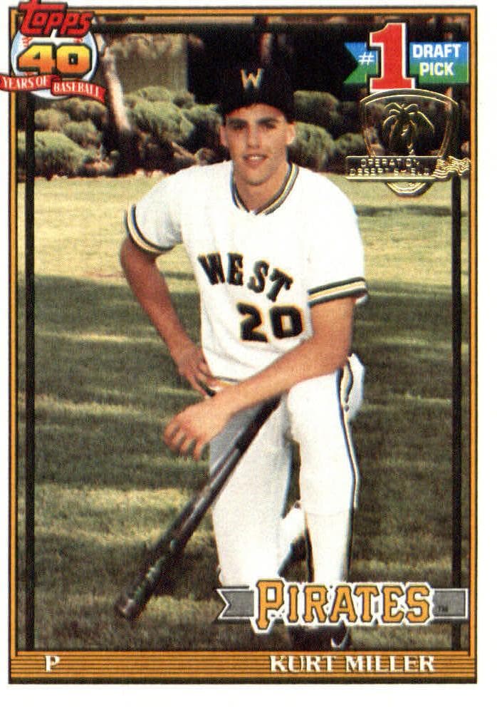 Kurt Miller 1991 topps Topps