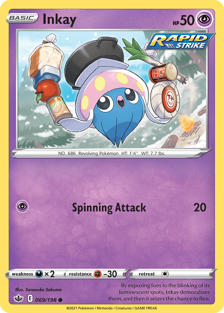 Inkay 2021 Pokemon