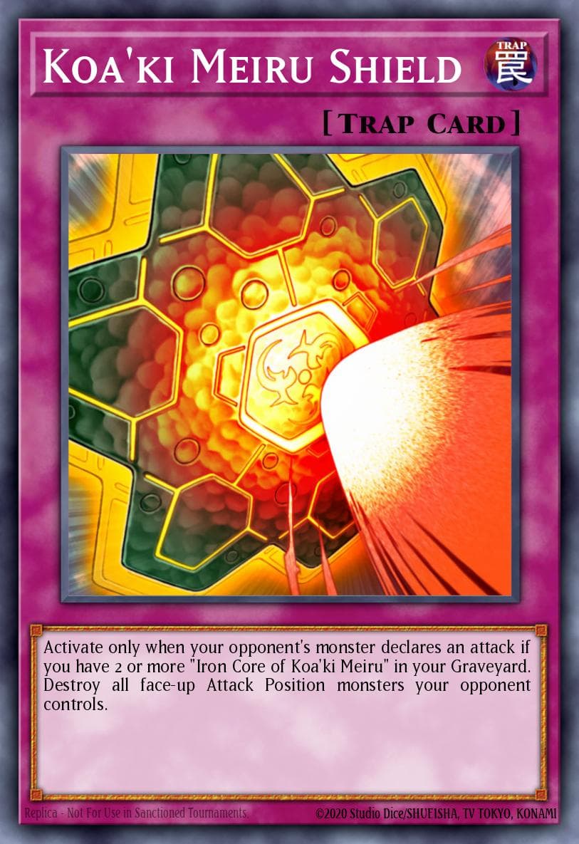 Koa'ki Meiru Shield 2020 Yu-Gi-Oh! The Shining Darkness