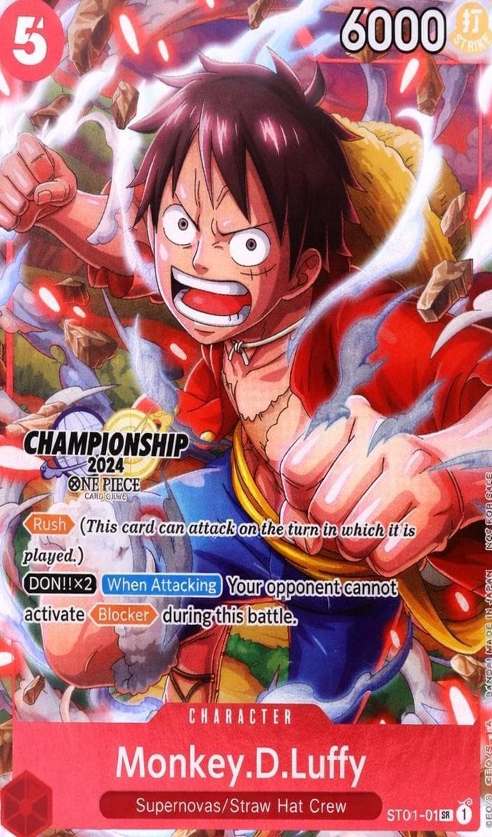 Monkey.D.Luffy #ST01-012
