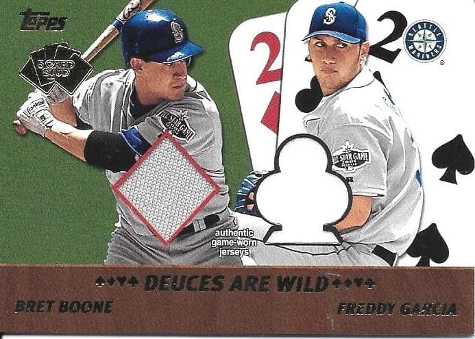 Bret Boone / Freddy Garcia 2002 topps