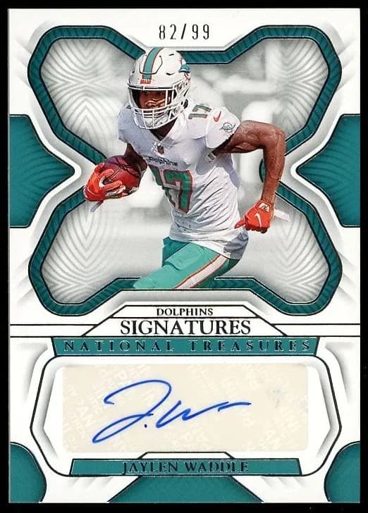 Jaylen Waddle 2022 panini