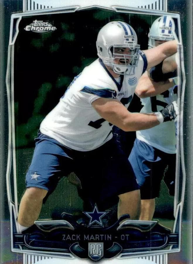 Zack Martin 2014 topps Topps Chrome