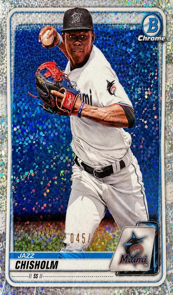 Jazz Chisholm 2020 bowman Bowman
