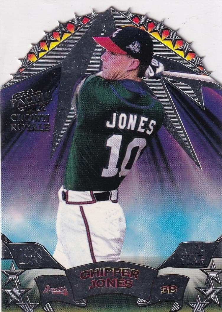 Chipper Jones 1998 unknown Pacific Crown Royale