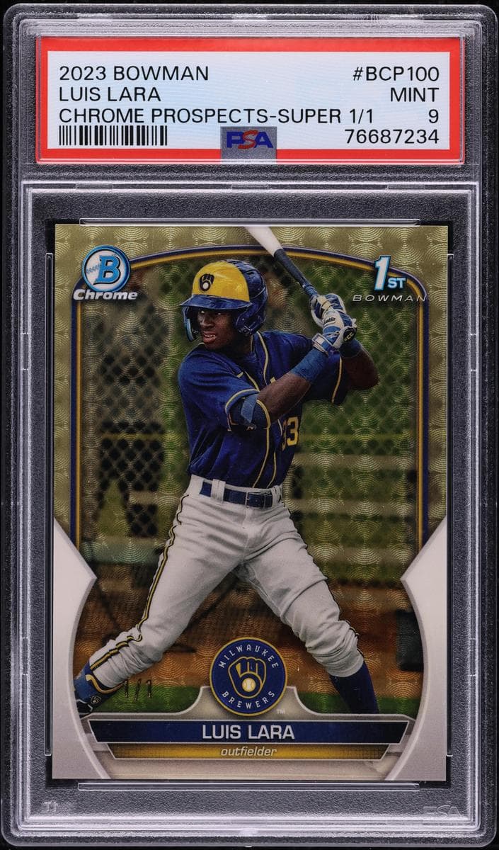 Luis Lara 2023 bowman Bowman