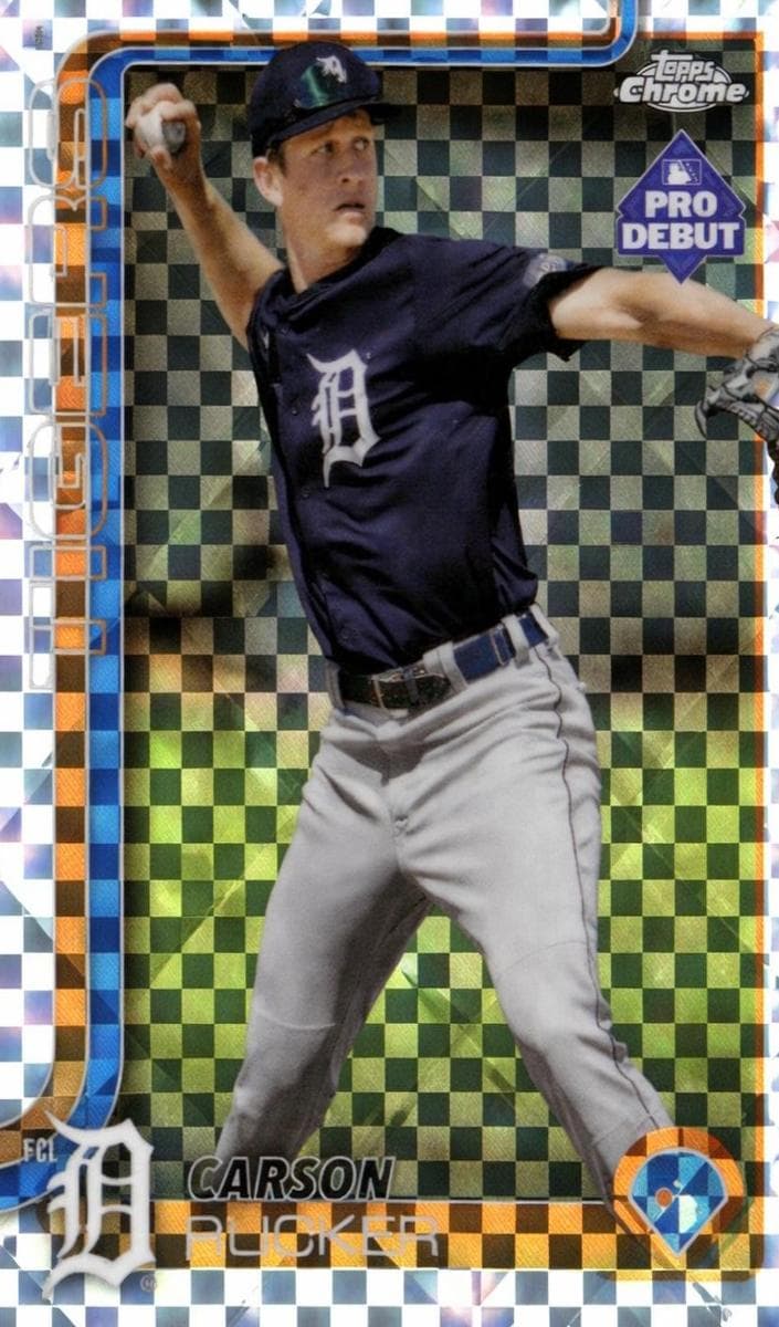 Carson Rucker trading card