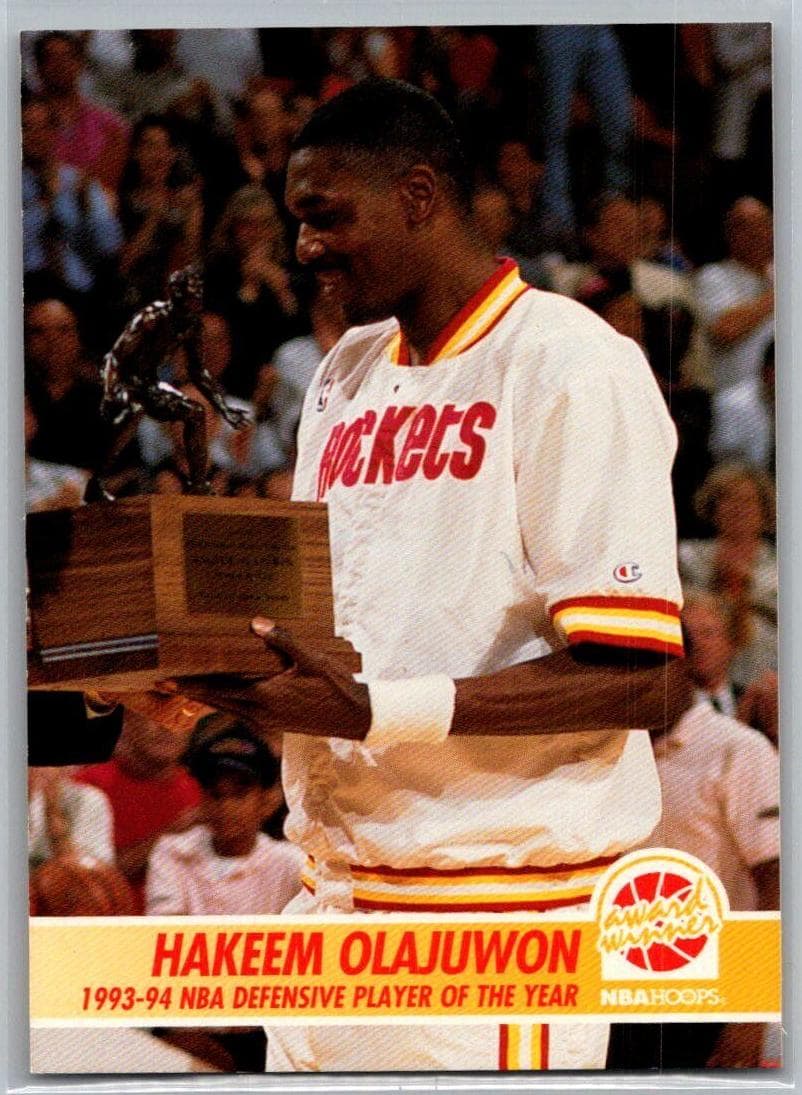 Hakeem Olajuwon 1994 panini Hoops