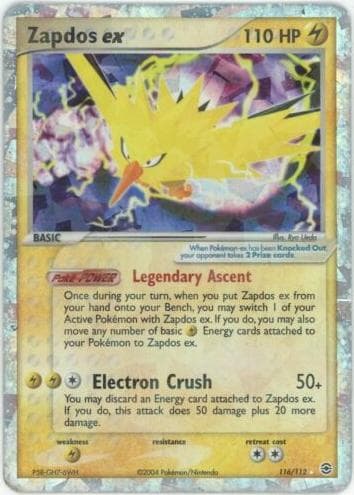 Zapdos ex #116