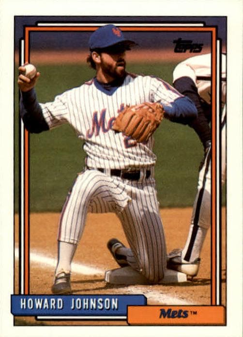Howard Johnson 1992 topps Topps