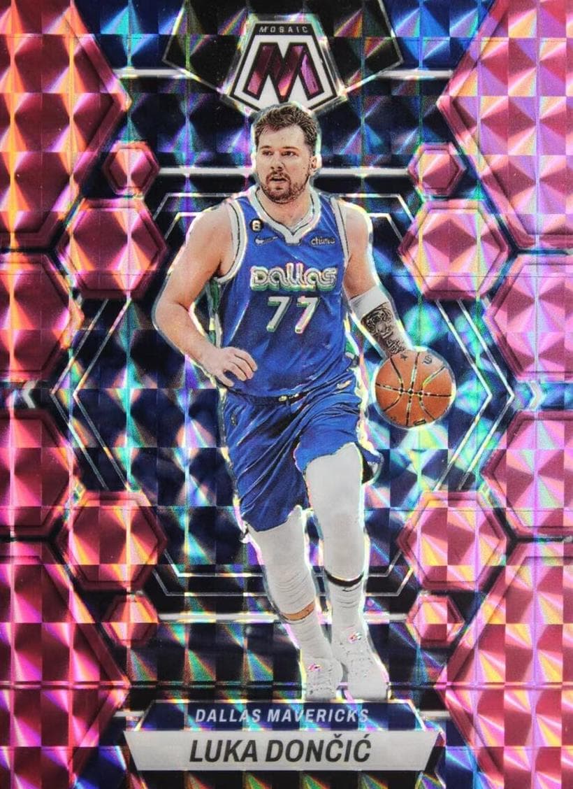 Luka Doncic 2022 panini Panini Mosaic