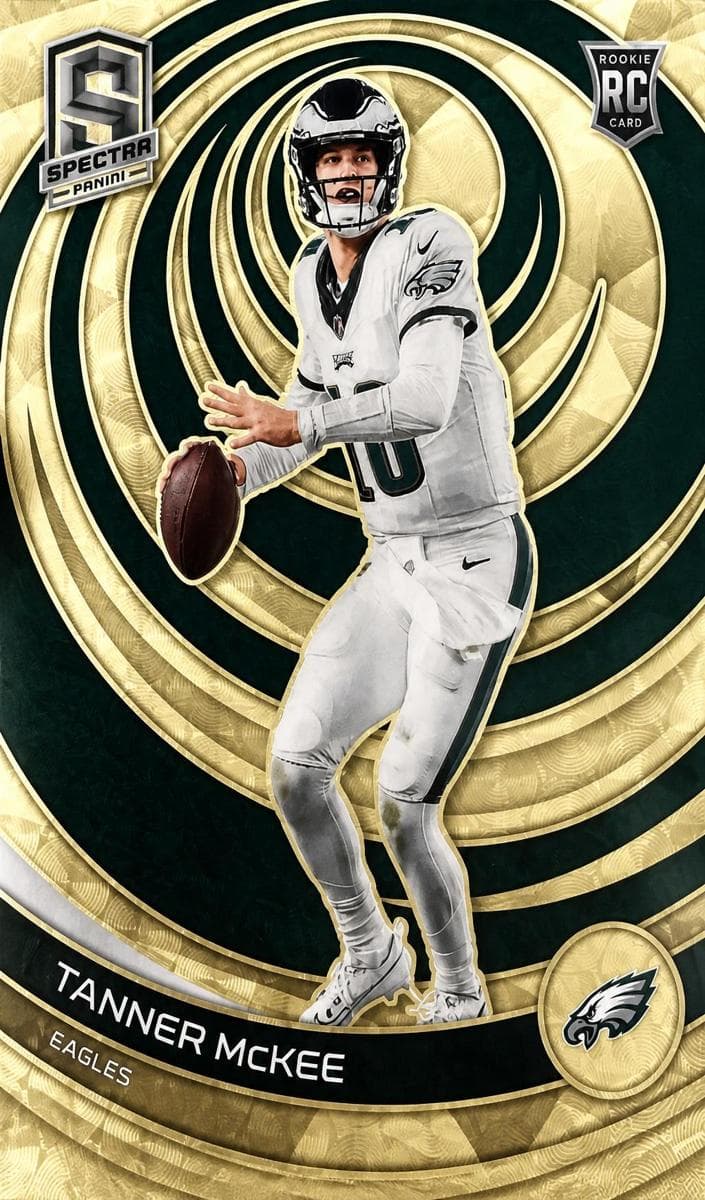 Tanner McKee 2023 panini Panini Spectra