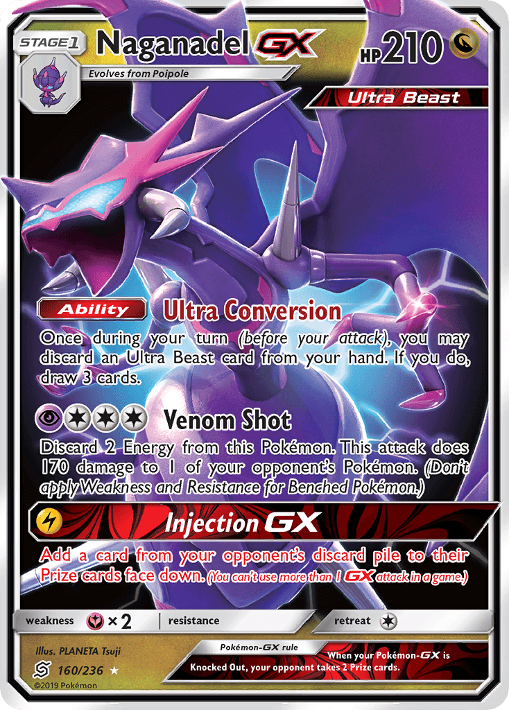 Naganadel GX #160