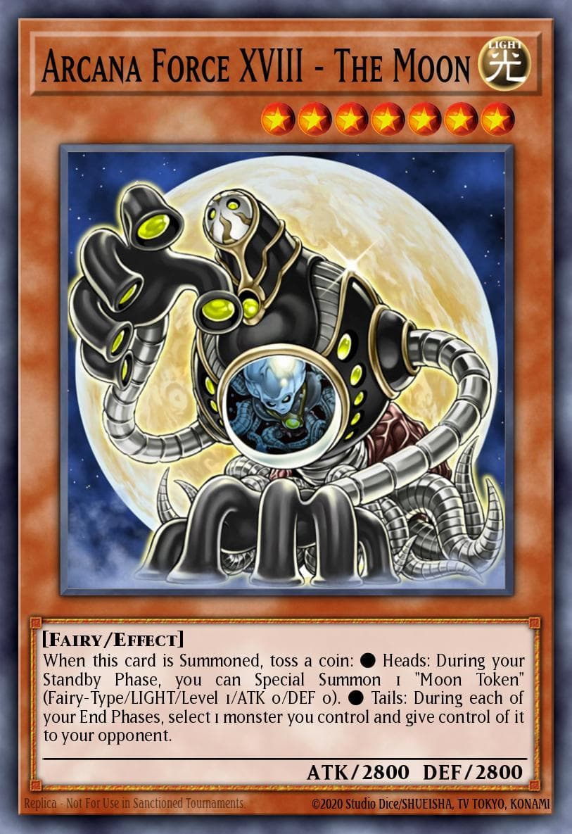 Arcana Force XVIII - The Moon 2008 Yu-Gi-Oh!