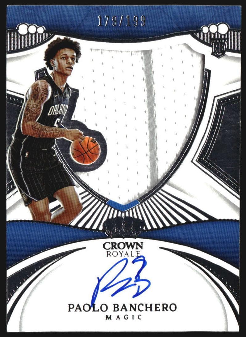 Paolo Banchero 2022 panini Panini Crown Royale