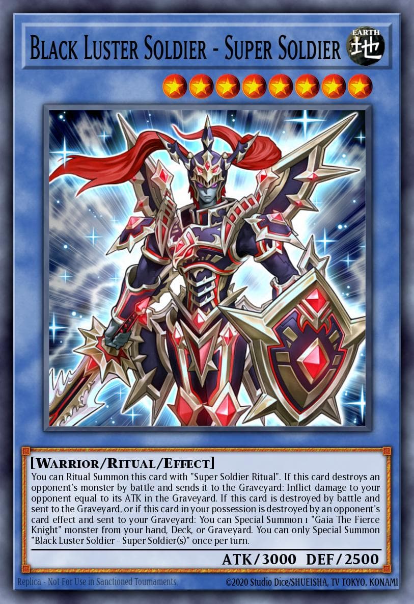 Black Luster Soldier - Super Soldier 2016 Yu-Gi-Oh!