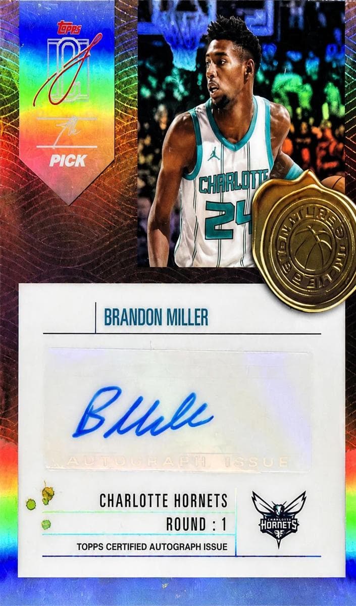Brandon Miller 2025 topps Topps Signature Class