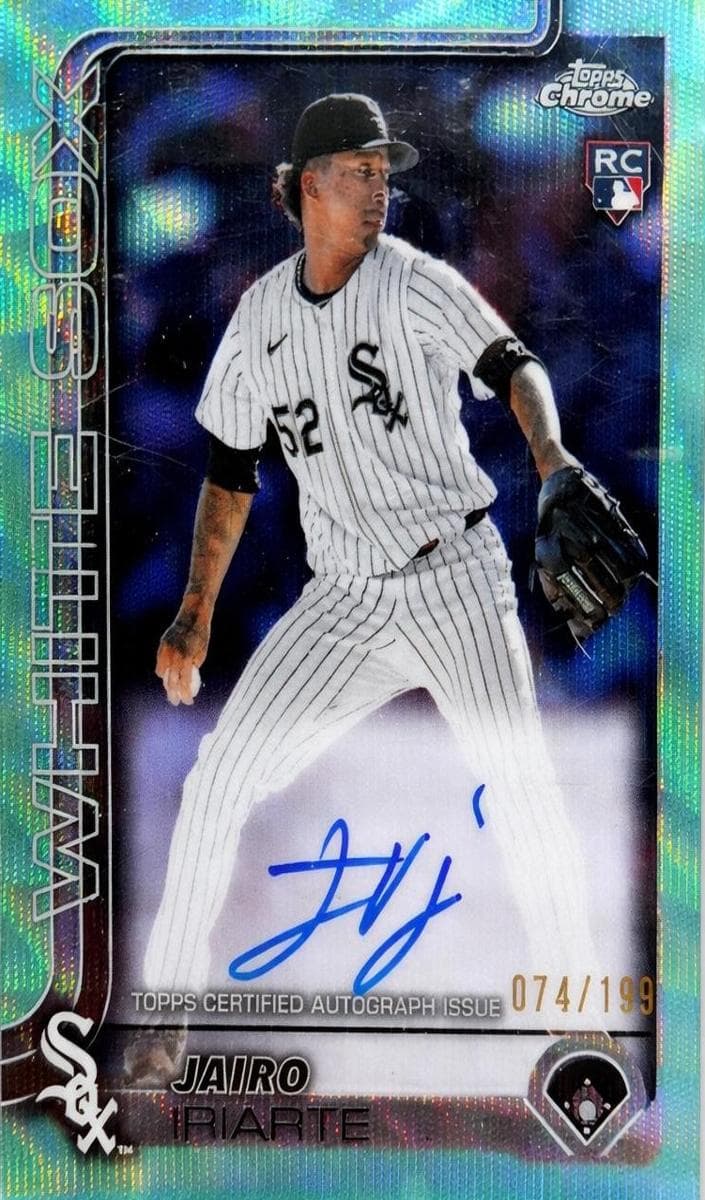 Jairo Iriarte 2025 topps Chrome