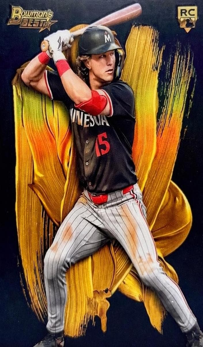 Luke Keaschall 2025 bowman Bowman Best