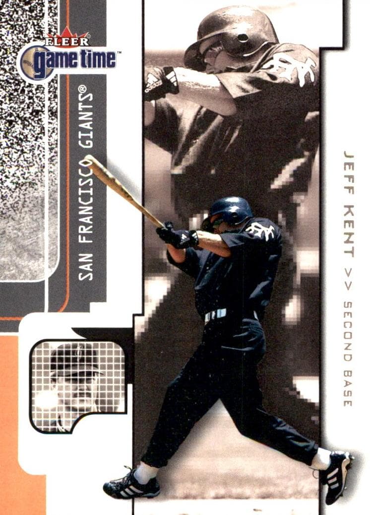 Jeff Kent 2001 fleer Fleer Game Time