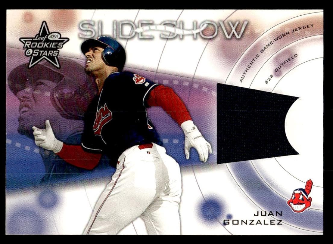 Juan Gonzalez 2001 leaf Leaf Rookies & Stars