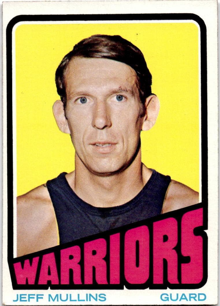 Jeff Mullins 1972 topps Topps