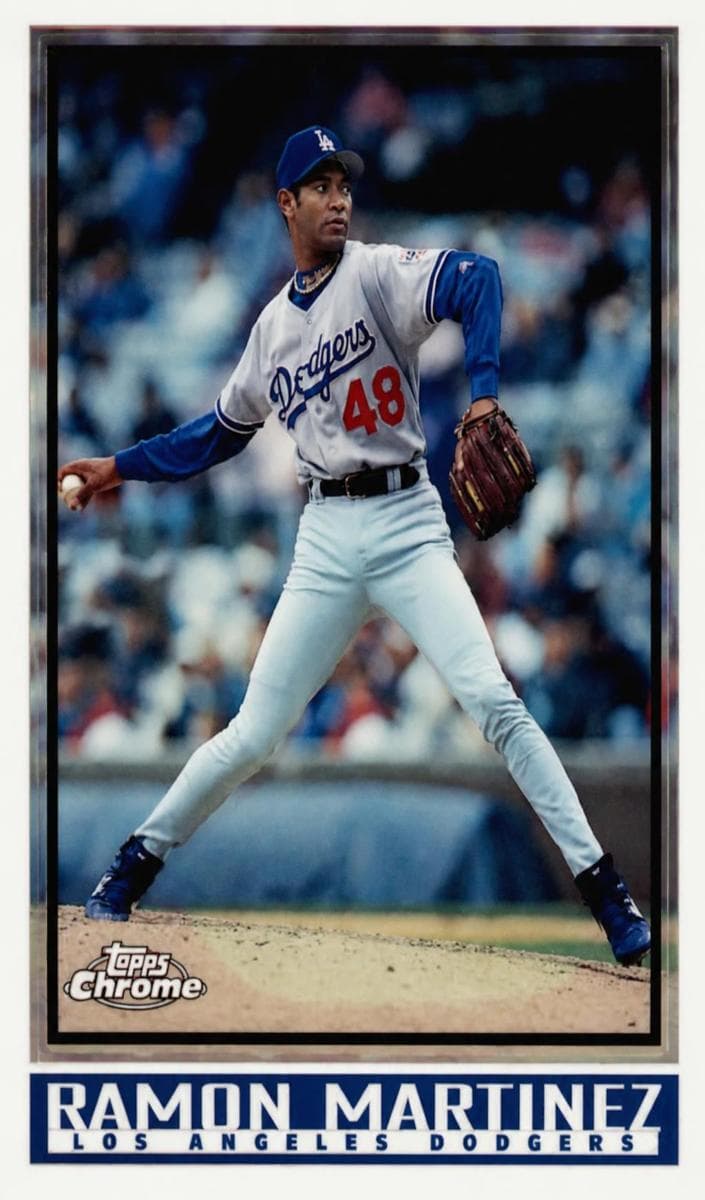 Ramon Martinez 1998 topps Topps Chrome