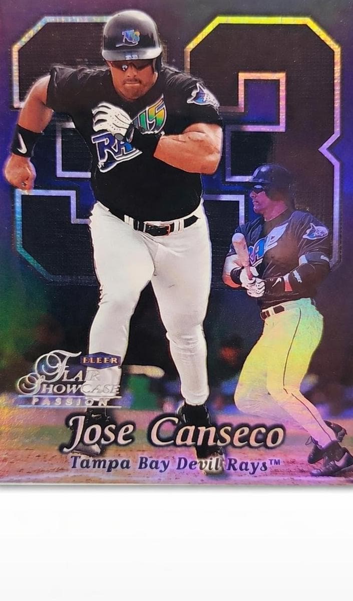 Jose Canseco 1999 unknown Flair Showcase