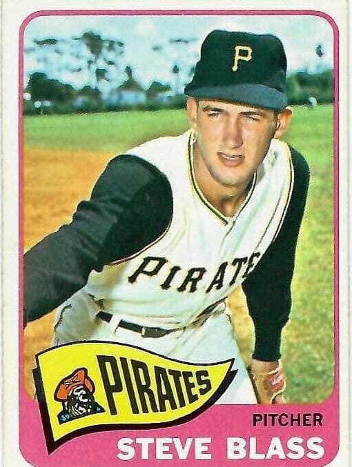 Steve Blass 1965 topps
