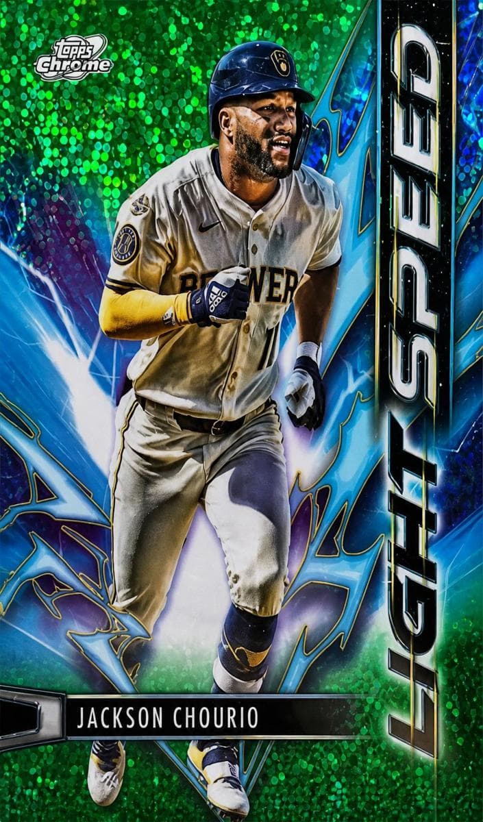 Jackson Chourio 2025 topps Topps Cosmic Chrome