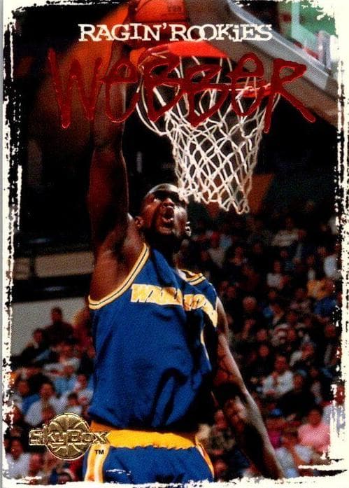 Chris Webber 1994 fleer SkyBox Premium