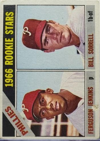 Fergie Jenkins / Bill Sorrell 1966 topps Topps