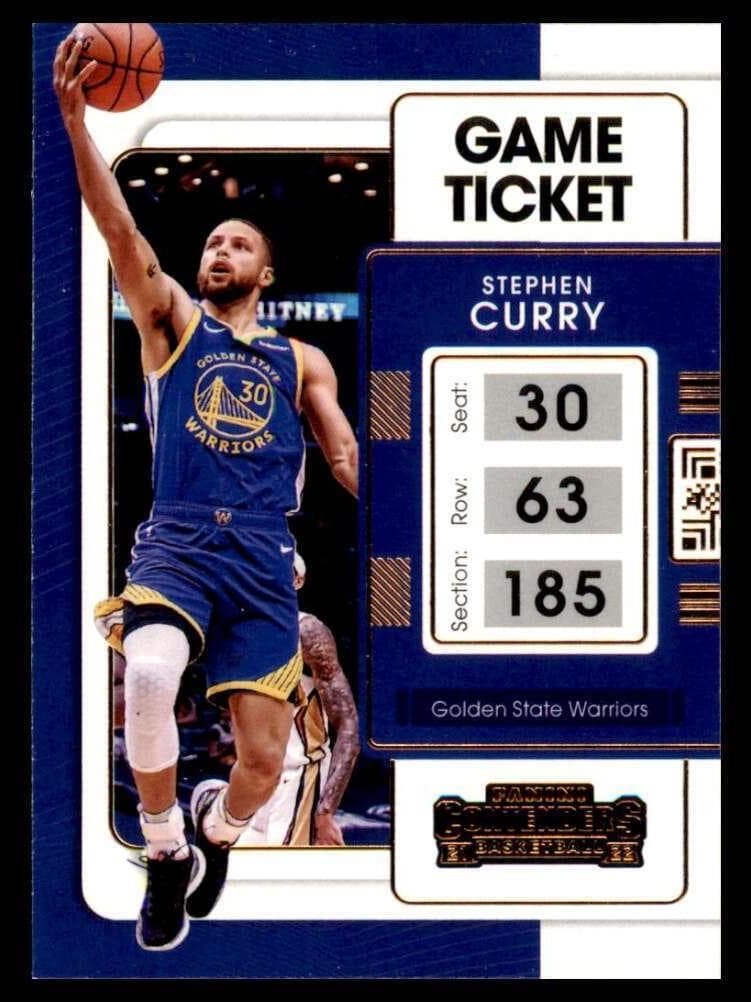Stephen Curry 2021 panini Panini Contenders