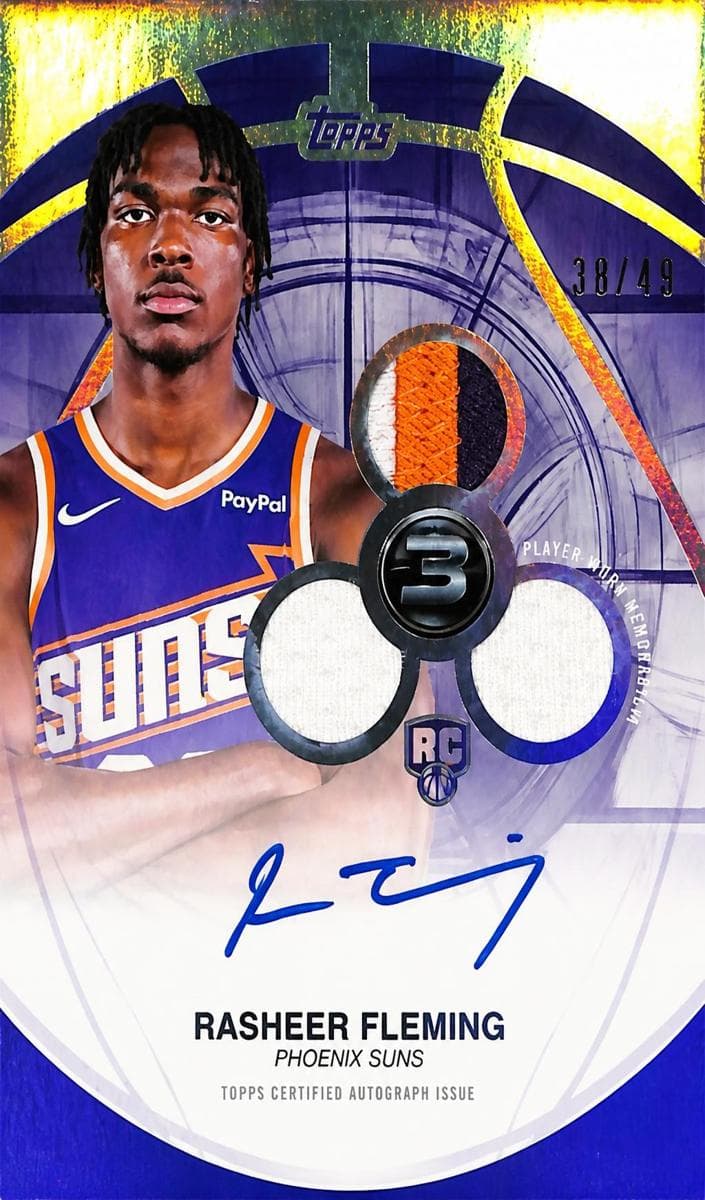 Rasheer Fleming 2025 topps Topps 3