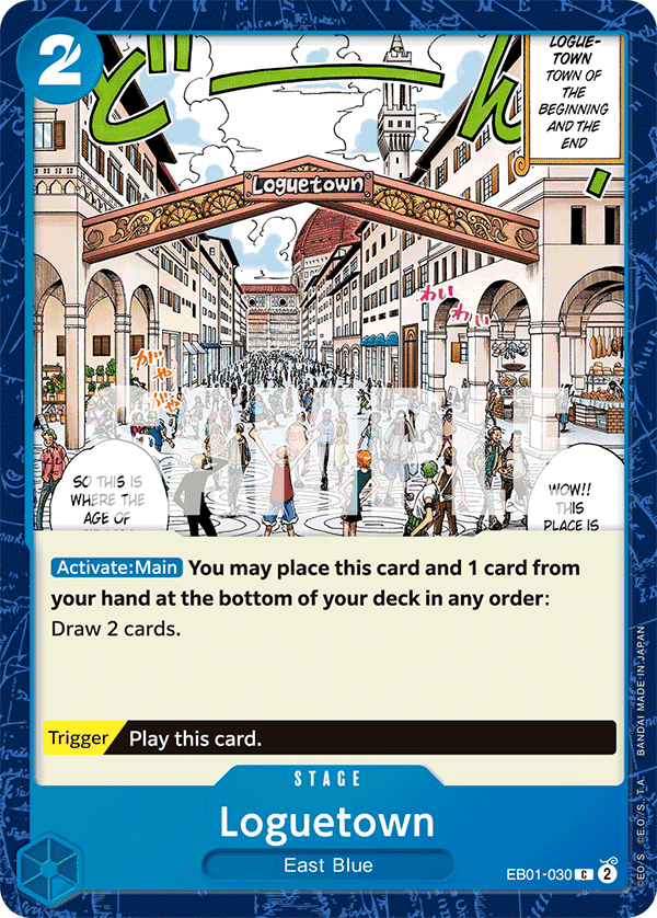 Loguetown 2024 One Piece Japanese Extra Booster Memorial Collection