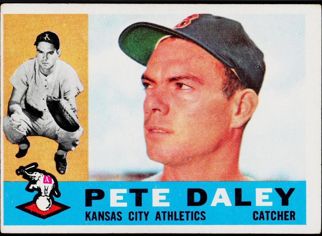 Pete Daley 1960 topps Topps