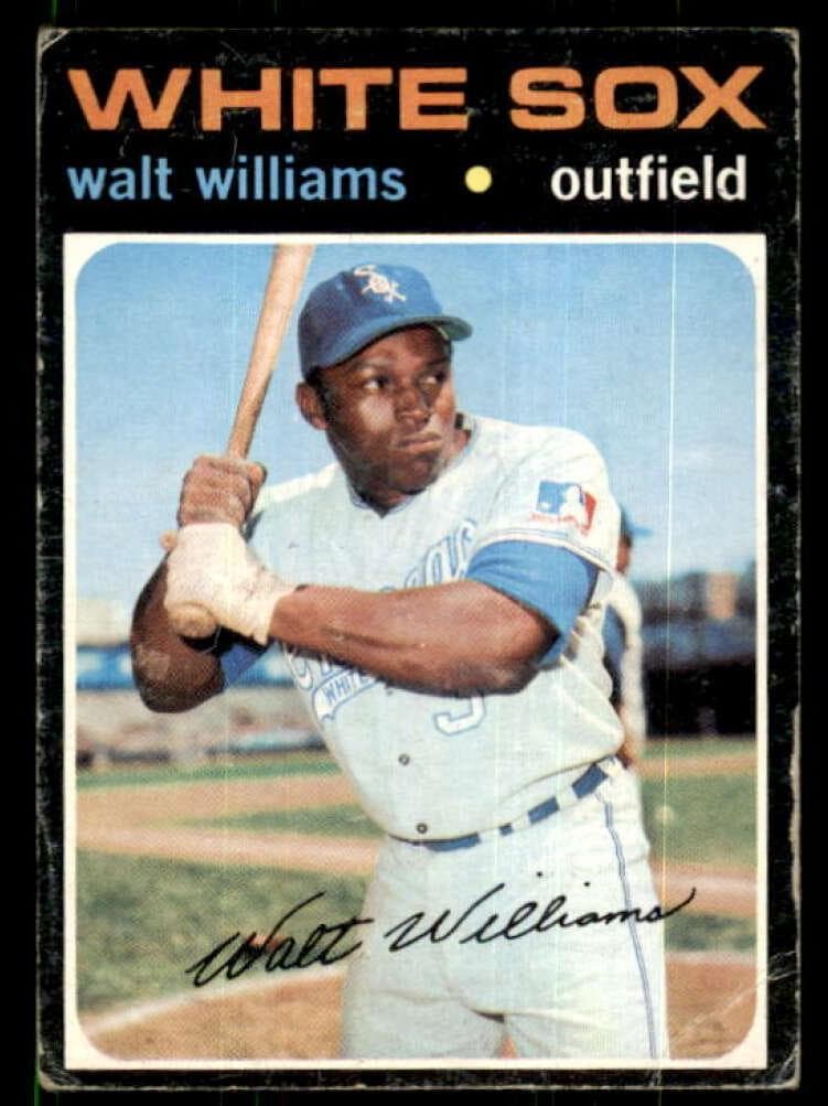 Walt Williams 1971 topps Topps