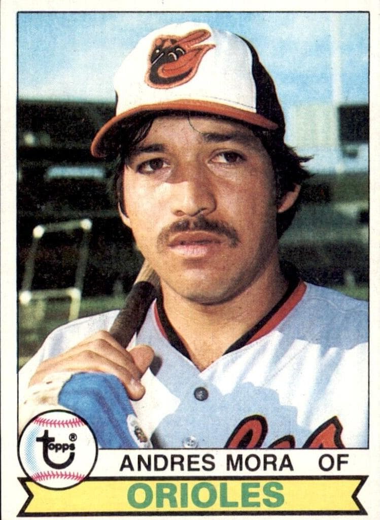 Andres Mora 1979 topps Topps