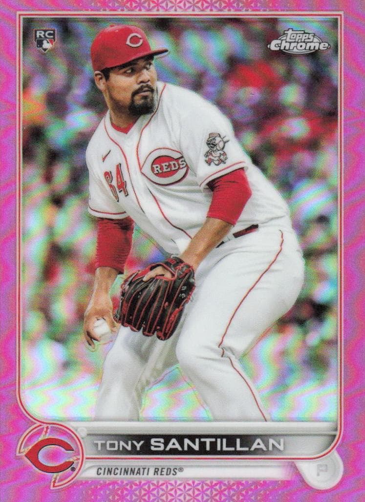 Tony Santillan trading card