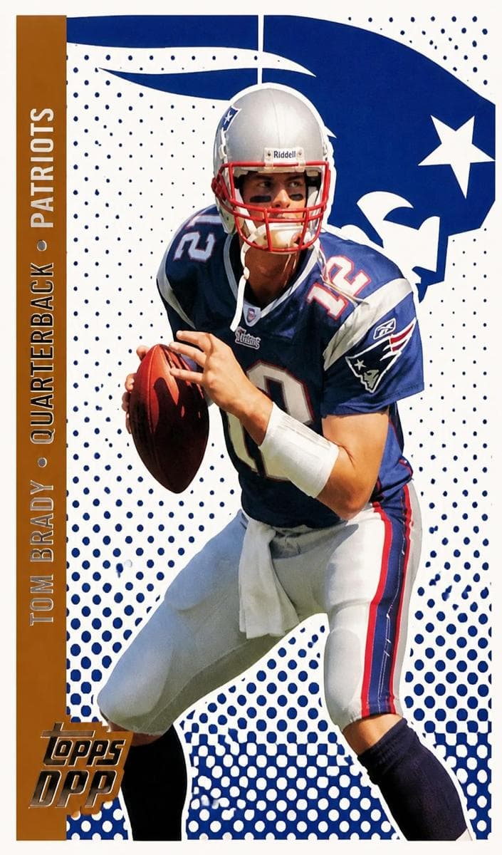 Tom Brady 2006 topps Topps Draft Picks & Prospects