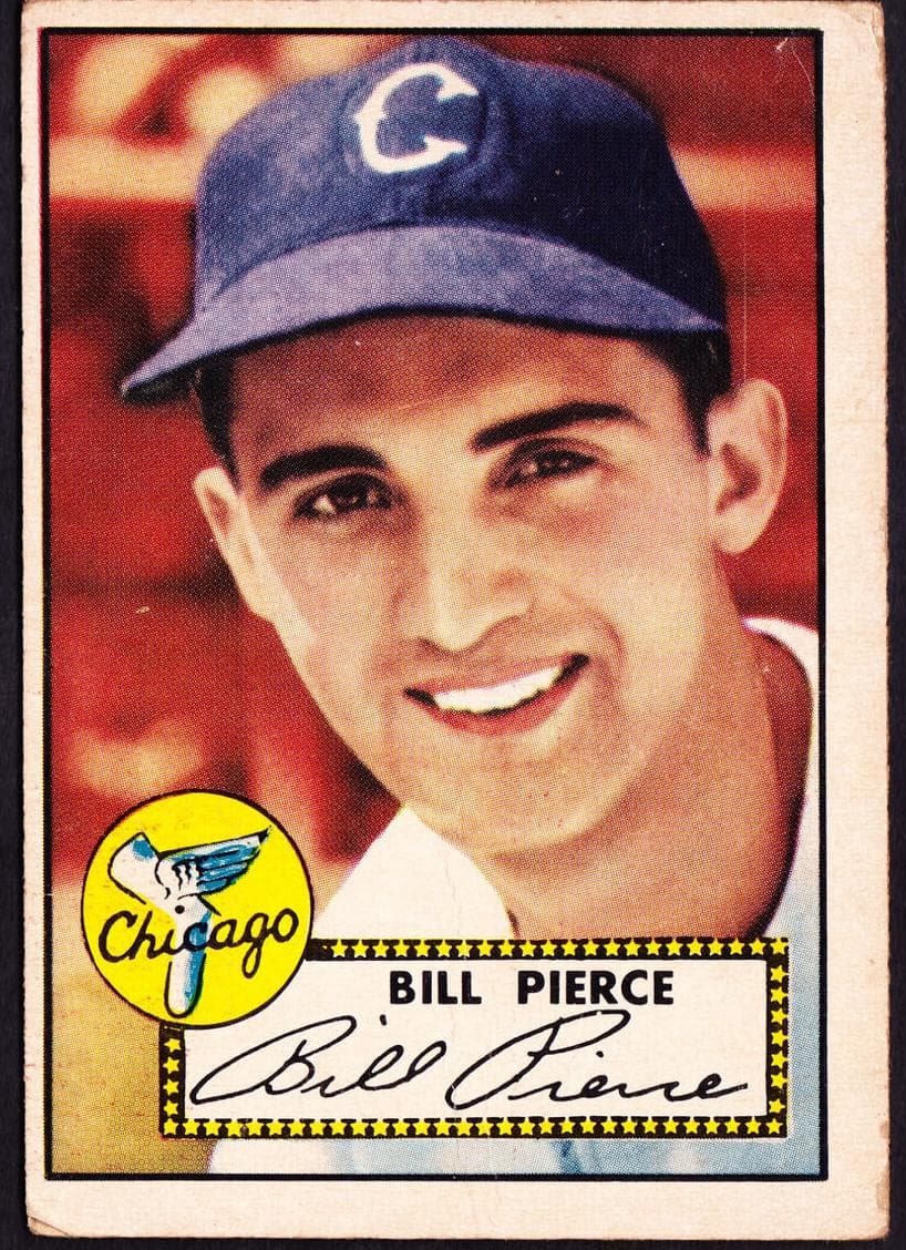 Bill Pierce 1952 topps Topps