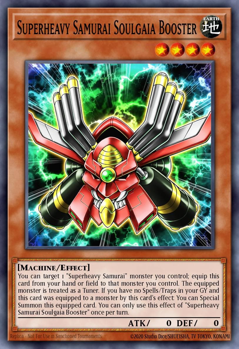 Superheavy Samurai Soulgaia Booster #CYAC-EN005