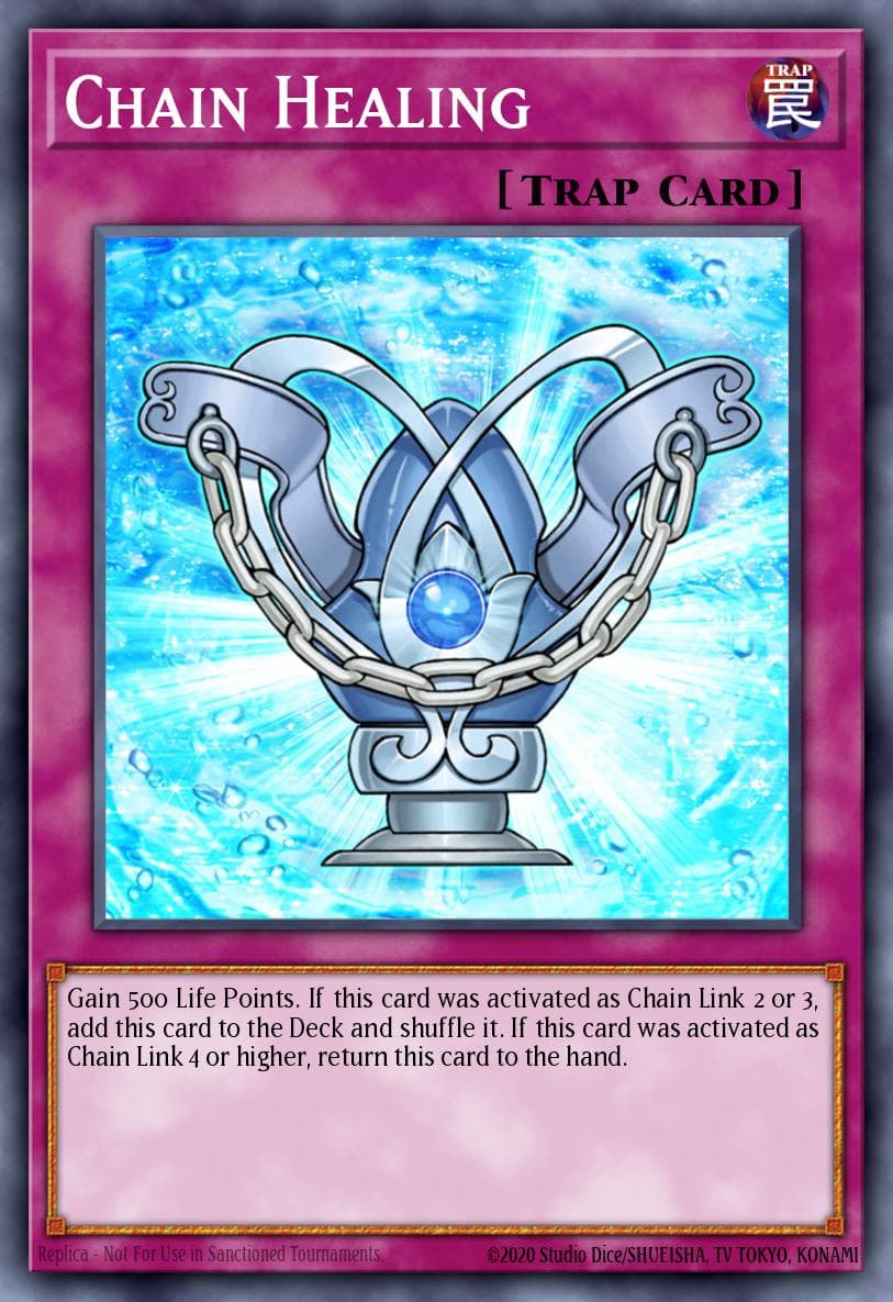 Chain Healing 2006 Yu-Gi-Oh! Cyberdark Impact