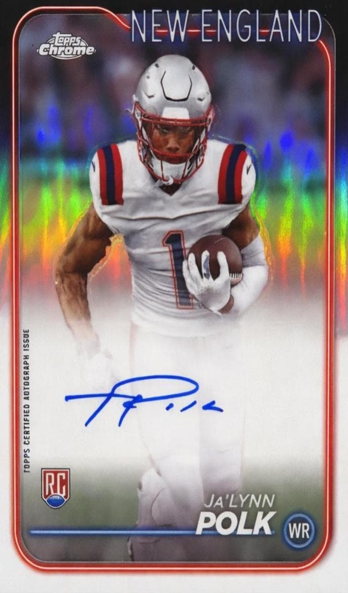 Ja’Lynn Polk 2024 topps Topps Chrome