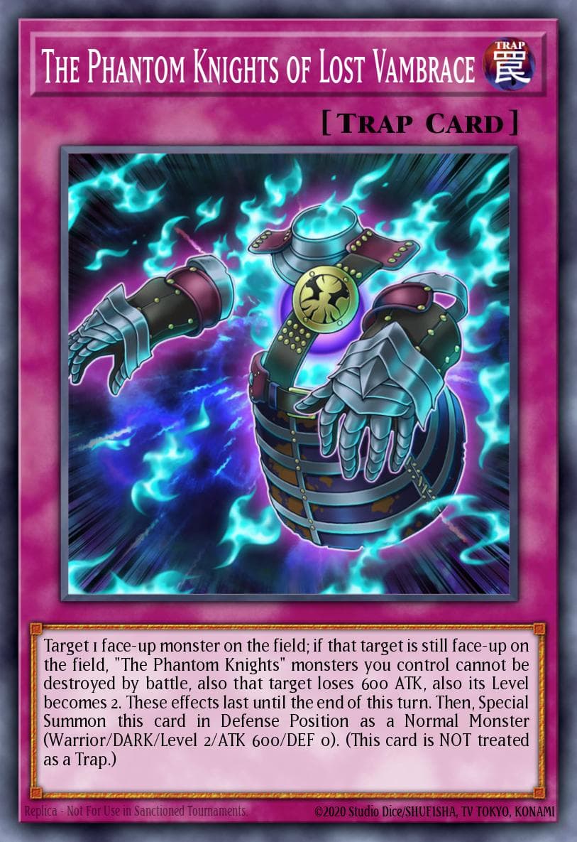 The Phantom Knights of Lost Vambrace #MP18-EN021