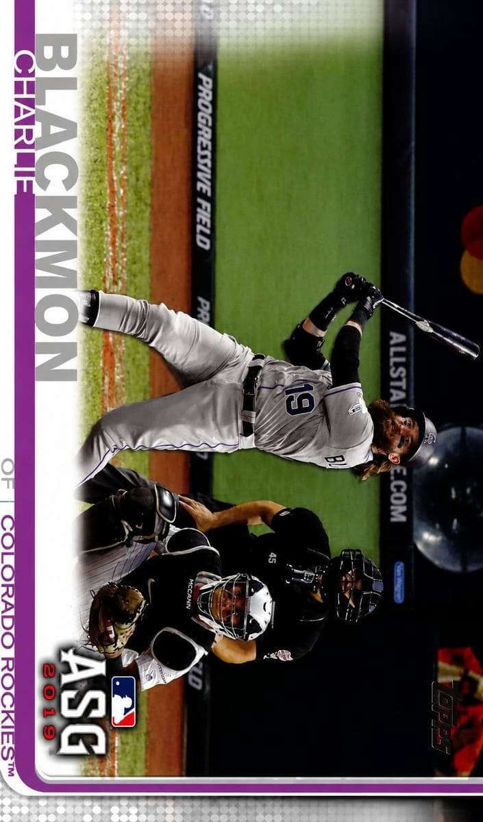 Charlie Blackmon 2019 topps Topps Update