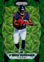 D'Onta Foreman trading card